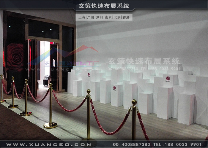玫瑰島衛(wèi)浴展臺產品展示